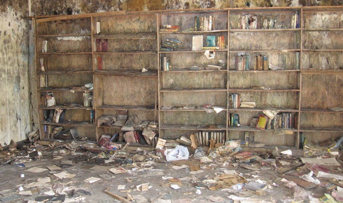 Armenians destroy 927 libraries in occupied Azerbaijani territories